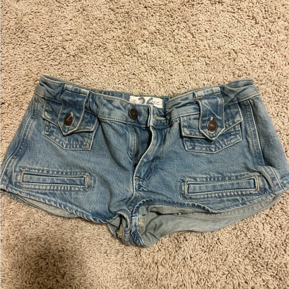 Free people micro shorts